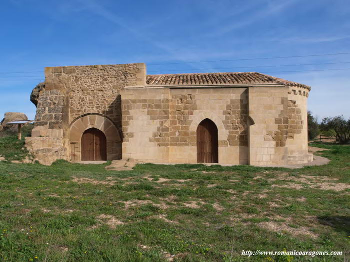 FACHADA SUR DEL TEMPLO